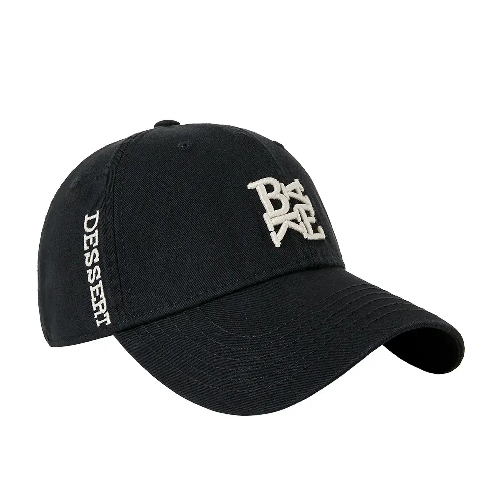 Japanese Style Embroidered Cap Beige Pink Unisex Cotton Sun Hat - Image 13