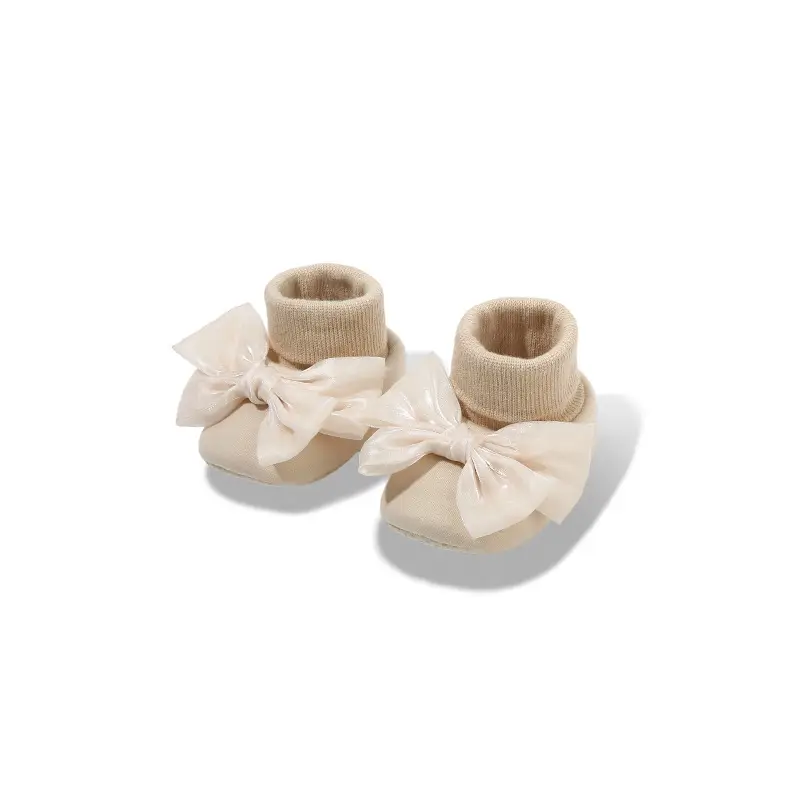 Winter Newborn Baby Shoes and Socks, Infant and Toddler Hug Shoes, Baby Girl's Velvet Thickeneded Shoes, Warm Cotton Shoes, Autumn and Winter Styles - Image 7