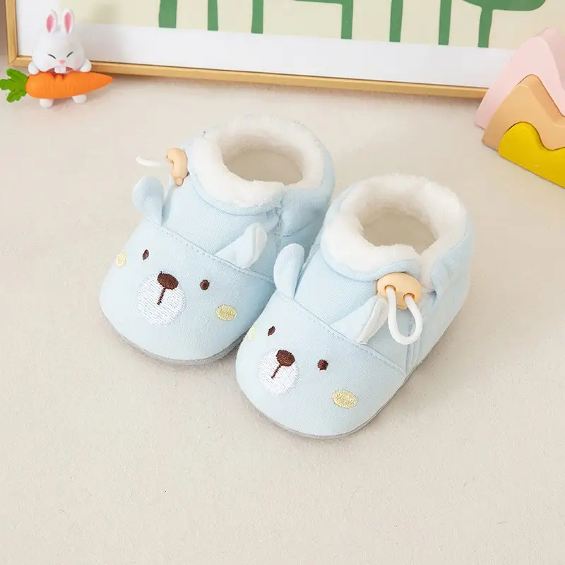 Baby Cartoon Embroidered Cotton Shoes for Kids — feature 2