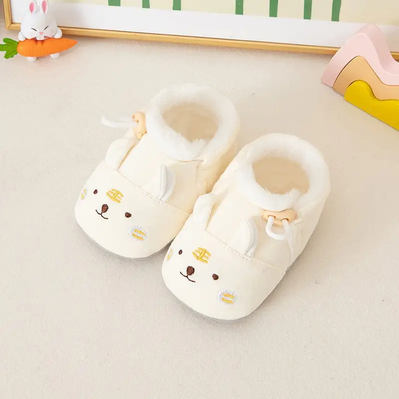 Baby Cartoon Embroidered Cotton Shoes for Kids — feature 3