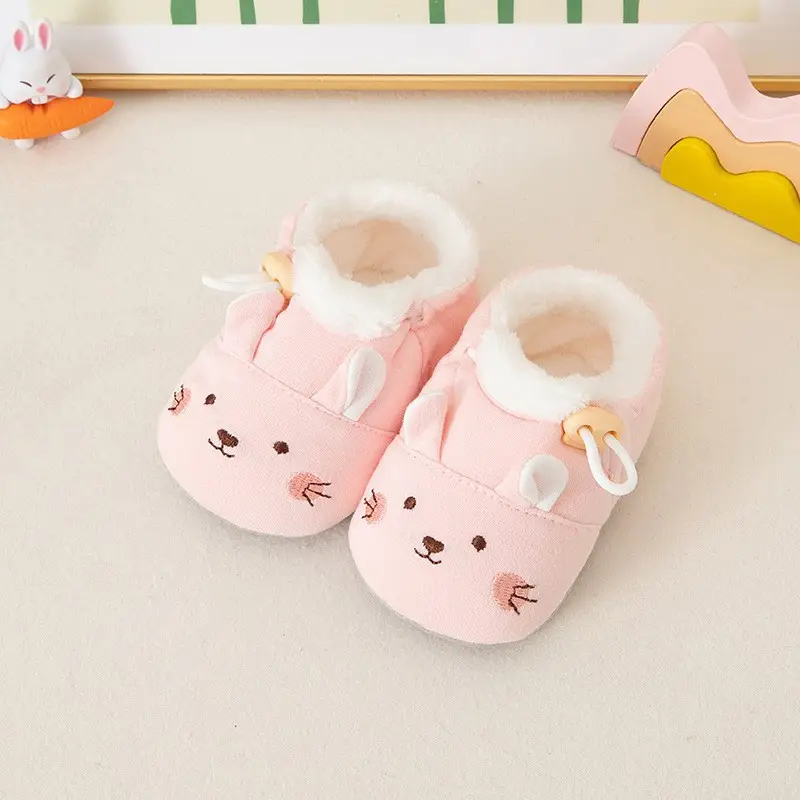 Baby Cartoon Embroidered Cotton Shoes for Kids — feature 4