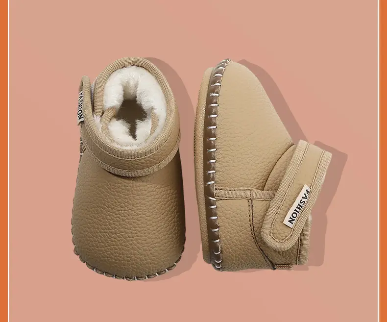 Winter Baby Cotton Shoes Red 6-12M — feature 26