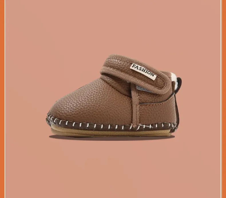 Winter Baby Cotton Shoes Red 6-12M — feature 30