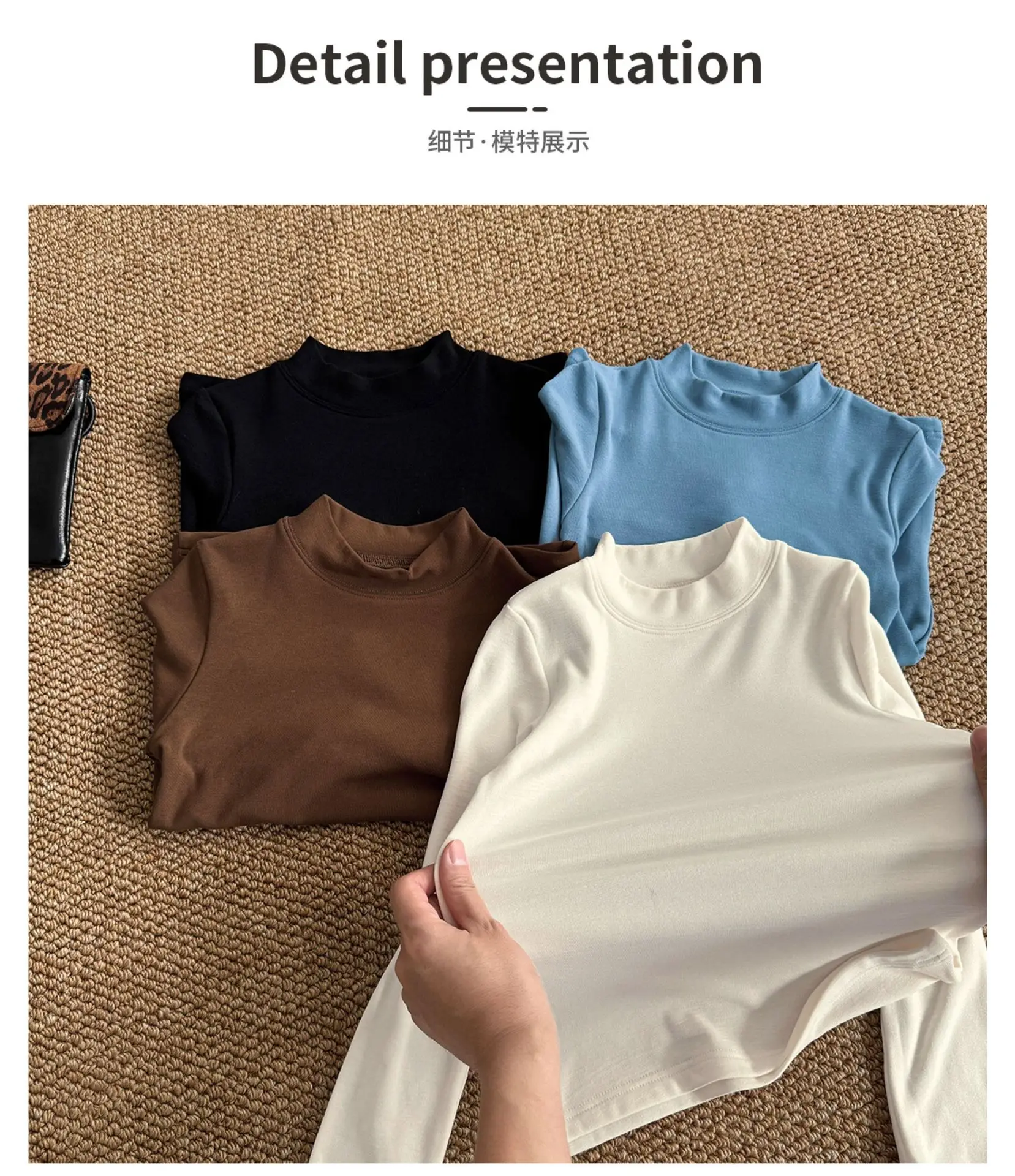 Boys Blue Long Sleeve T-Shirt for Kids Winter Base — feature 5