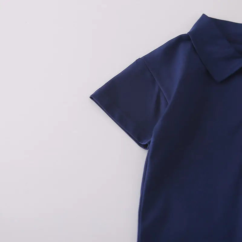 Foreign Trade Boys Blue Short Sleeve T-Shirt Summer 2026 — feature 8