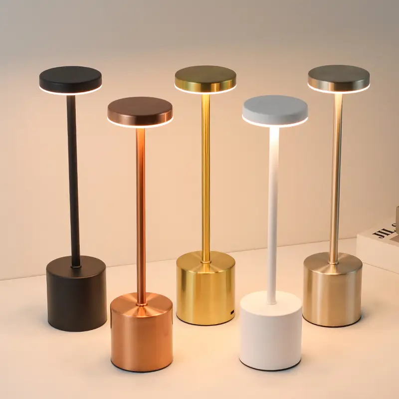 Metal Touch LED Desk Lamp USB Charging Modern Night Light - Image 6