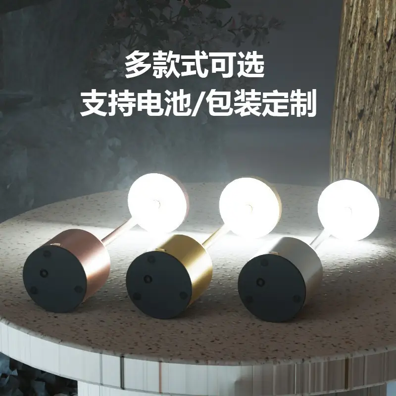 Metal Touch LED Desk Lamp USB Charging Modern Night Light - Image 7