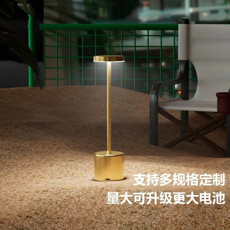 Metal Touch LED Desk Lamp USB Charging Modern Night Light - Image 8