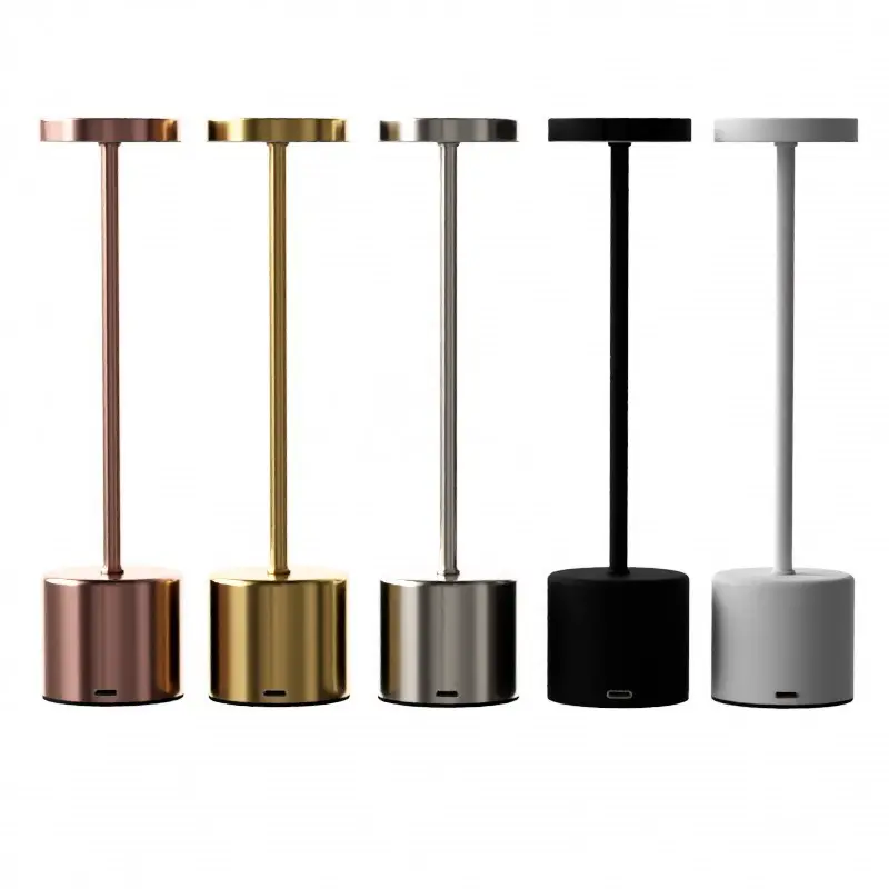 Metal Touch LED Desk Lamp USB Charging Modern Night Light - Image 9