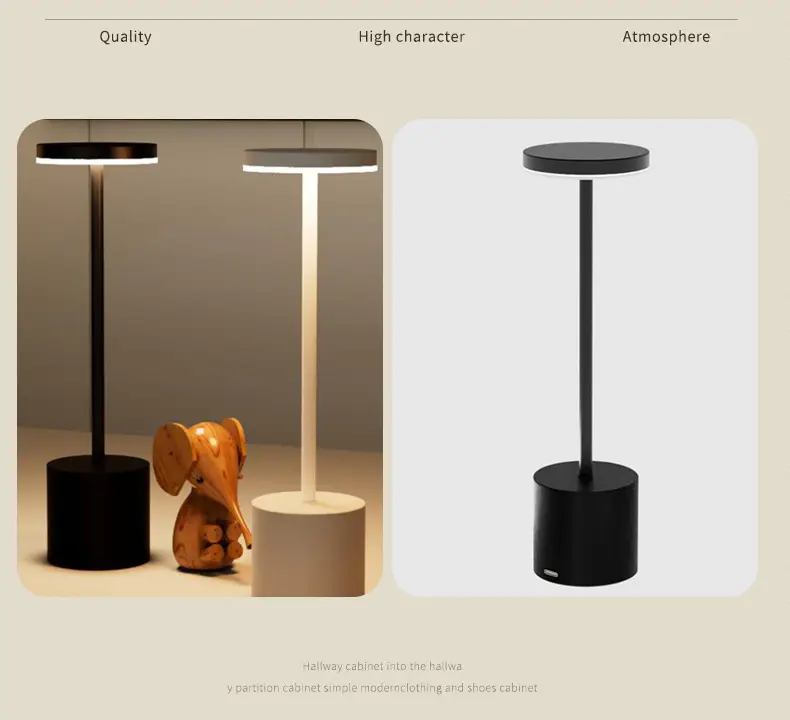 Metal Touch LED Desk Lamp USB Charging Modern Night Light — feature 6