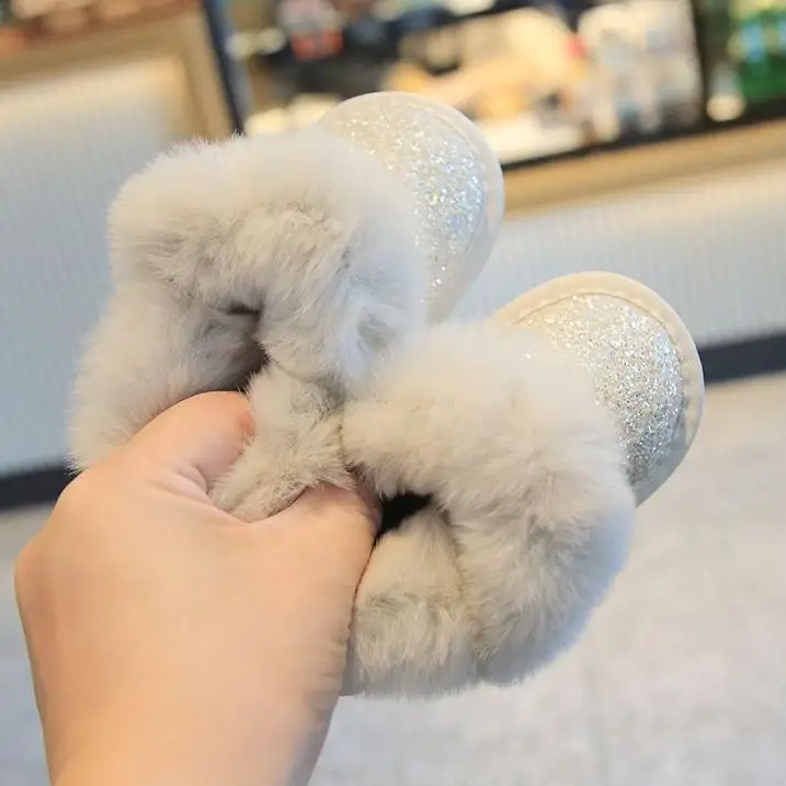Baby Girl Fleece Lined Snow Boots Warm Winter Shoes — feature 4