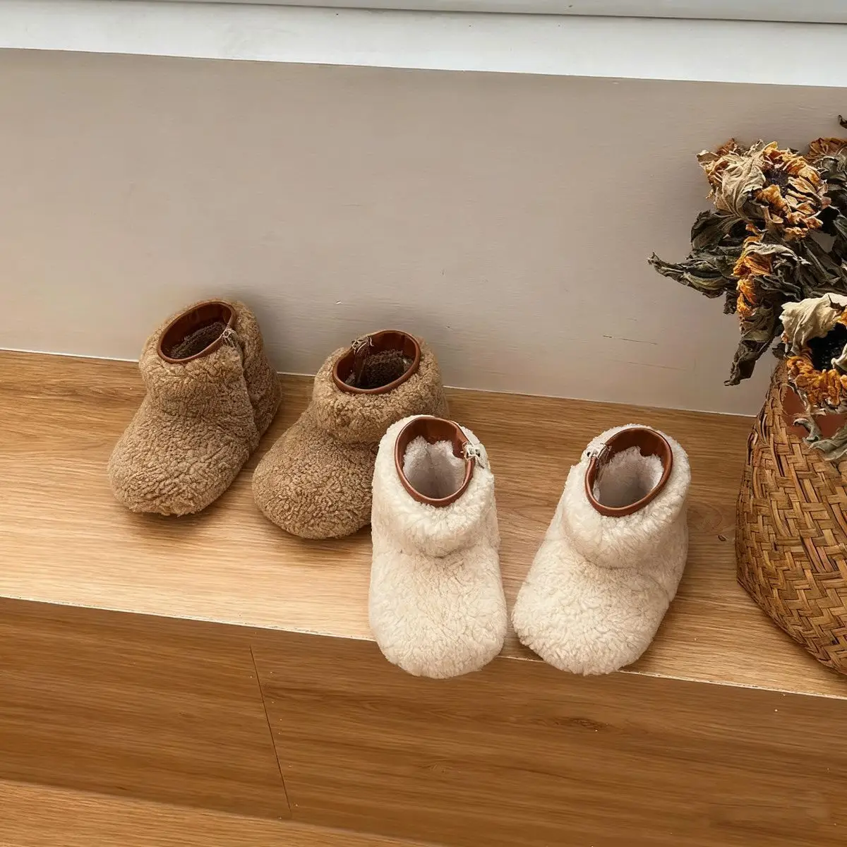 Baby Snow Boots Soft Fur Winter Toddler Shoes — feature 2