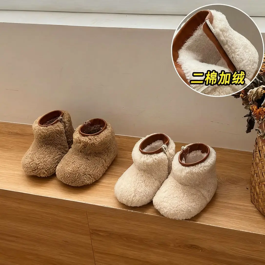 Baby Snow Boots Soft Fur Winter Toddler Shoes — feature 4