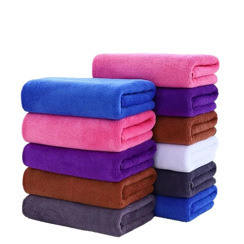 Pink Microfiber Car Wash Towel for Home Cleaning - Image 17