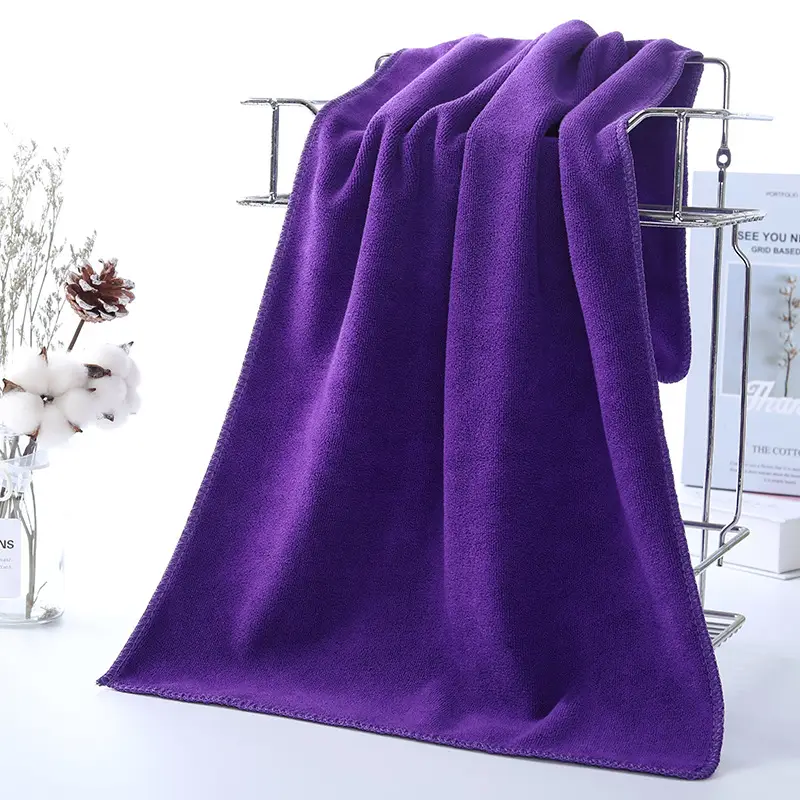 Pink Microfiber Car Wash Towel for Home Cleaning - Image 10