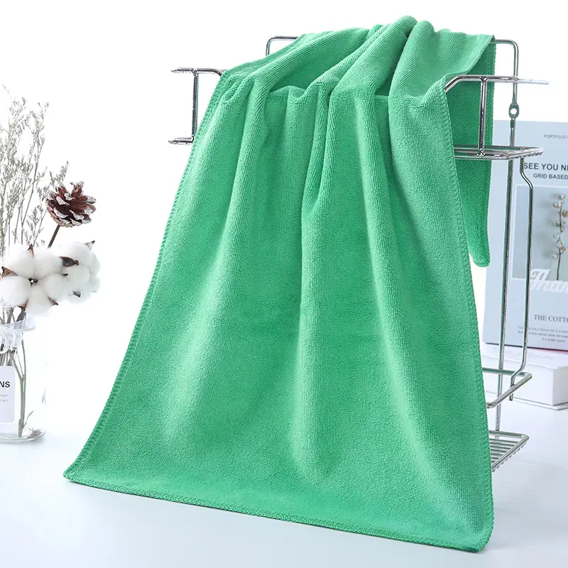 Pink Microfiber Car Wash Towel for Home Cleaning - Image 11
