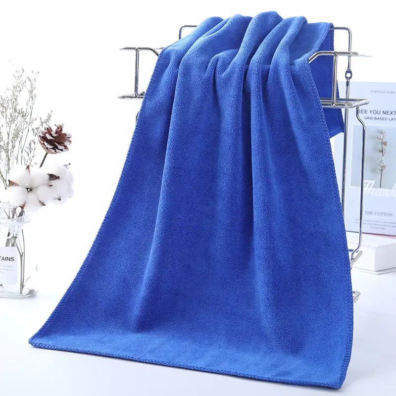 Pink Microfiber Car Wash Towel for Home Cleaning - Image 7