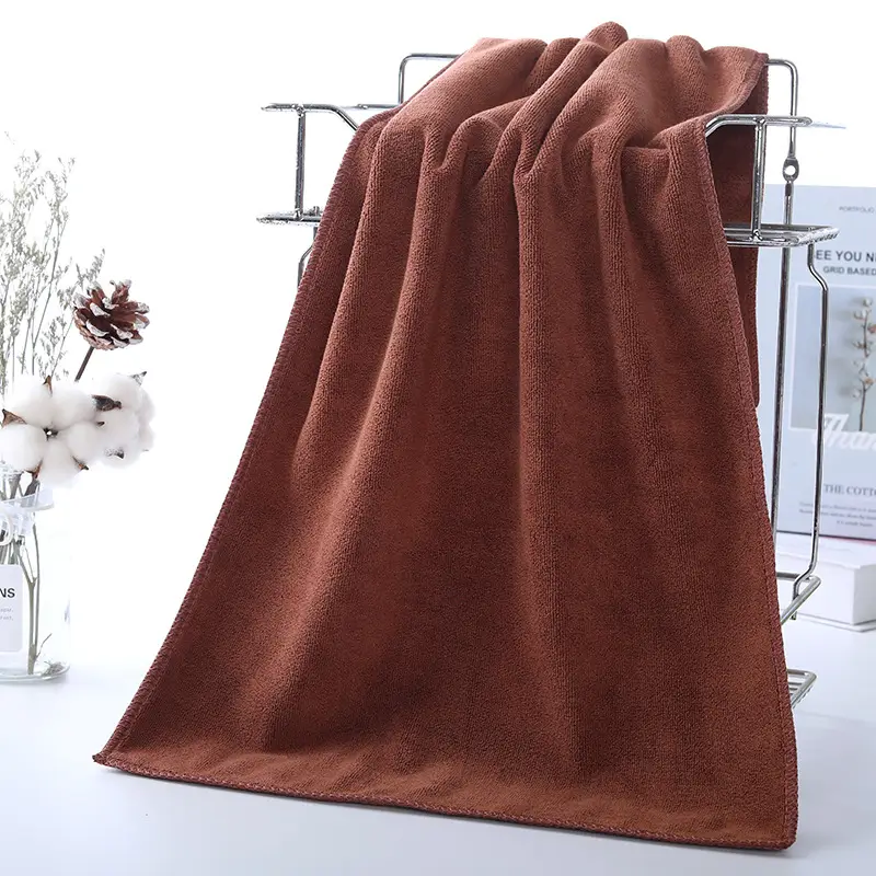 Pink Microfiber Car Wash Towel for Home Cleaning - Image 9