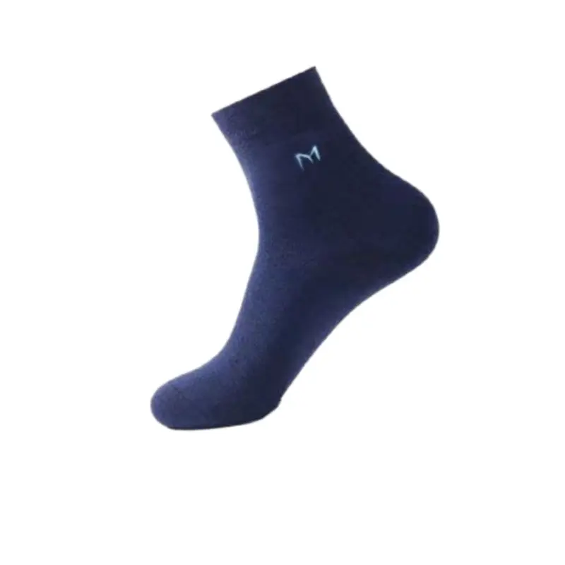 Xinjiang Cotton Pure Cotton Unisex Business Sweat-Absorbent Breathable All-Cotton Anti-Odor Socks Sports Short Socks Solid Color Men's Cotton Socks