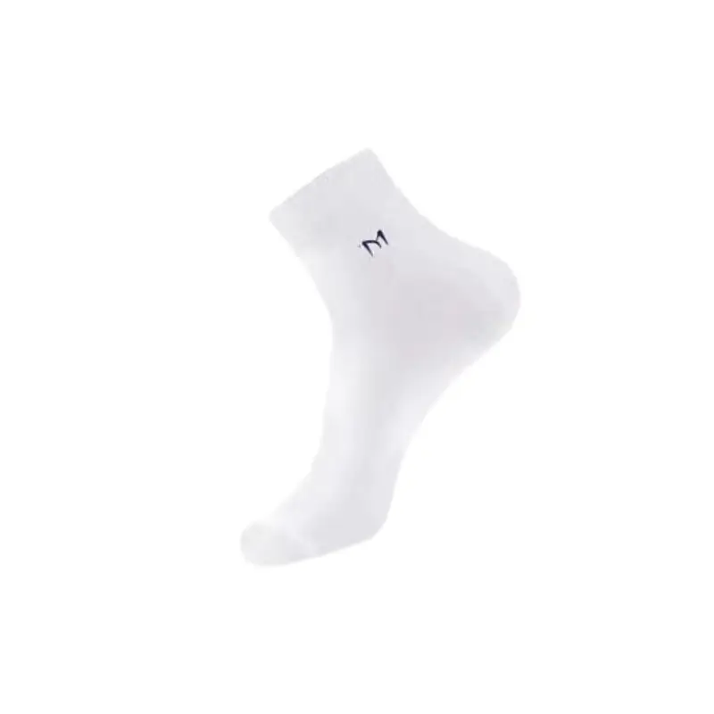 Xinjiang Cotton Pure Cotton Unisex Business Sweat-Absorbent Breathable All-Cotton Anti-Odor Socks Sports Short Socks Solid Color Men's Cotton Socks