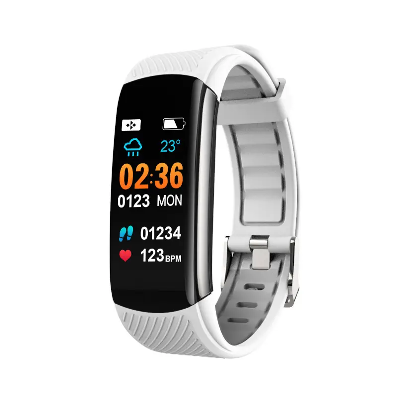 Huaqiangbei Black Technology C5S Smart Bracelet Ios Mobile Phone Suitable for Sports Heart Rate Jumping Blood Oxygen C6T Men's and Women's Watch