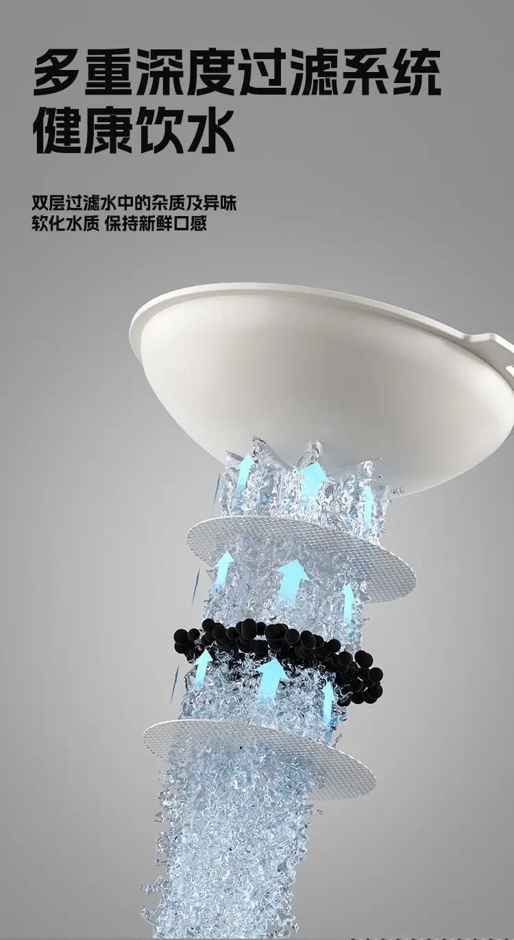 Cross-Border Cat Dry and Wet Separation Dog Bowl and Cat Basin Two-In-One Automatic Feeding and Water Dispenser Pet Supplies — feature 10