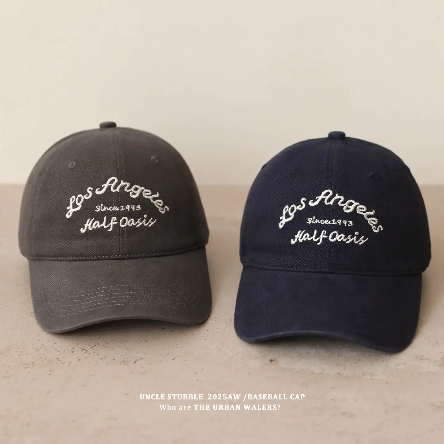 2025 Men's Beige Letter Embroidered Cap - Image 9
