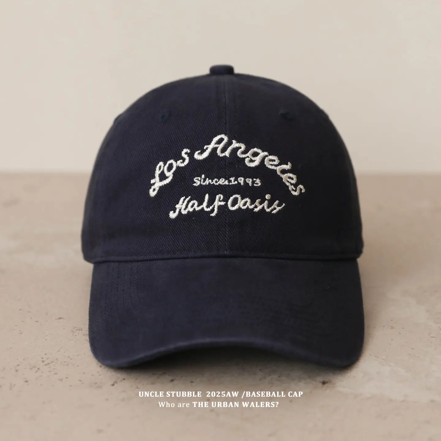 2025 Men's Beige Letter Embroidered Cap - Image 7