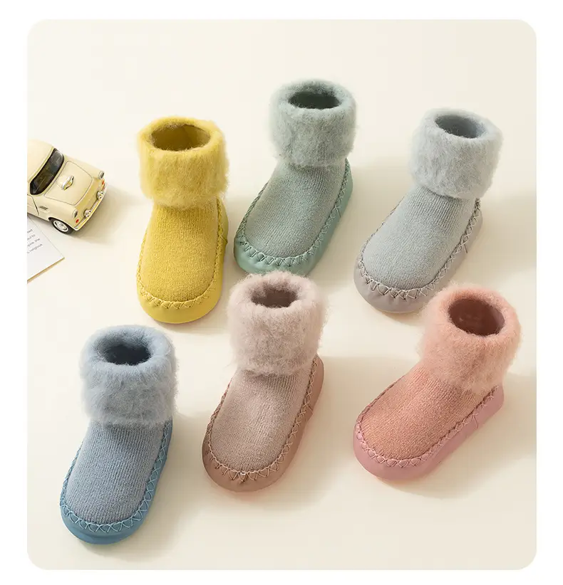 25 Winter Kids Velvet Mid-Calf Floor Socks β feature 12