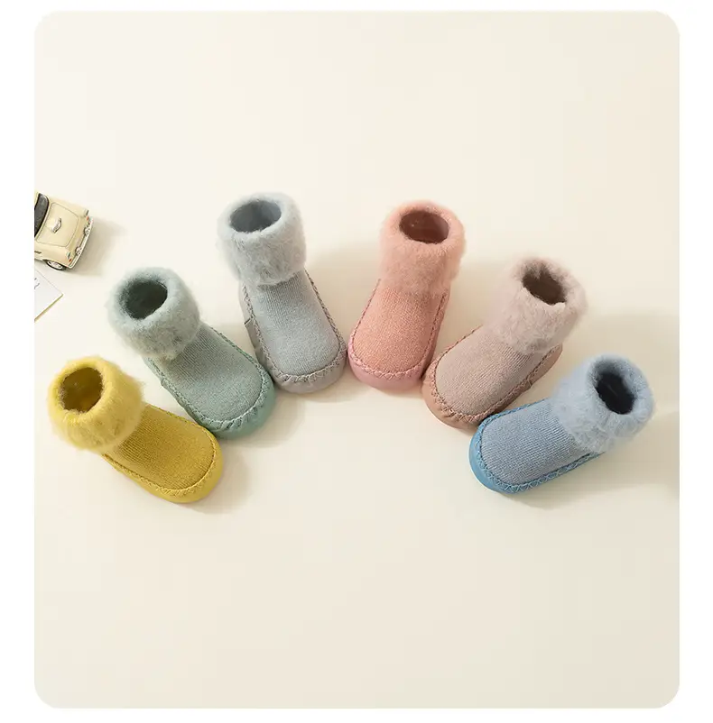 25 Winter Kids Velvet Mid-Calf Floor Socks β feature 13