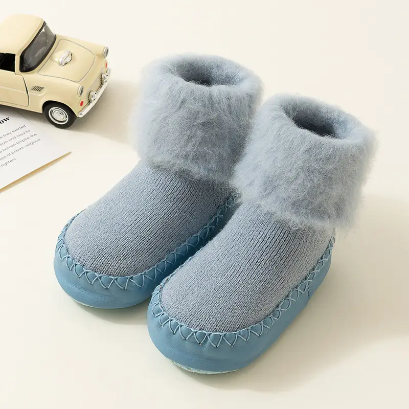 25 Winter Kids Velvet Mid-Calf Floor Socks - Image 4