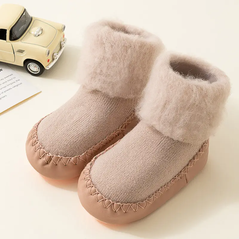 25 Winter Kids Velvet Mid-Calf Floor Socks - Image 6