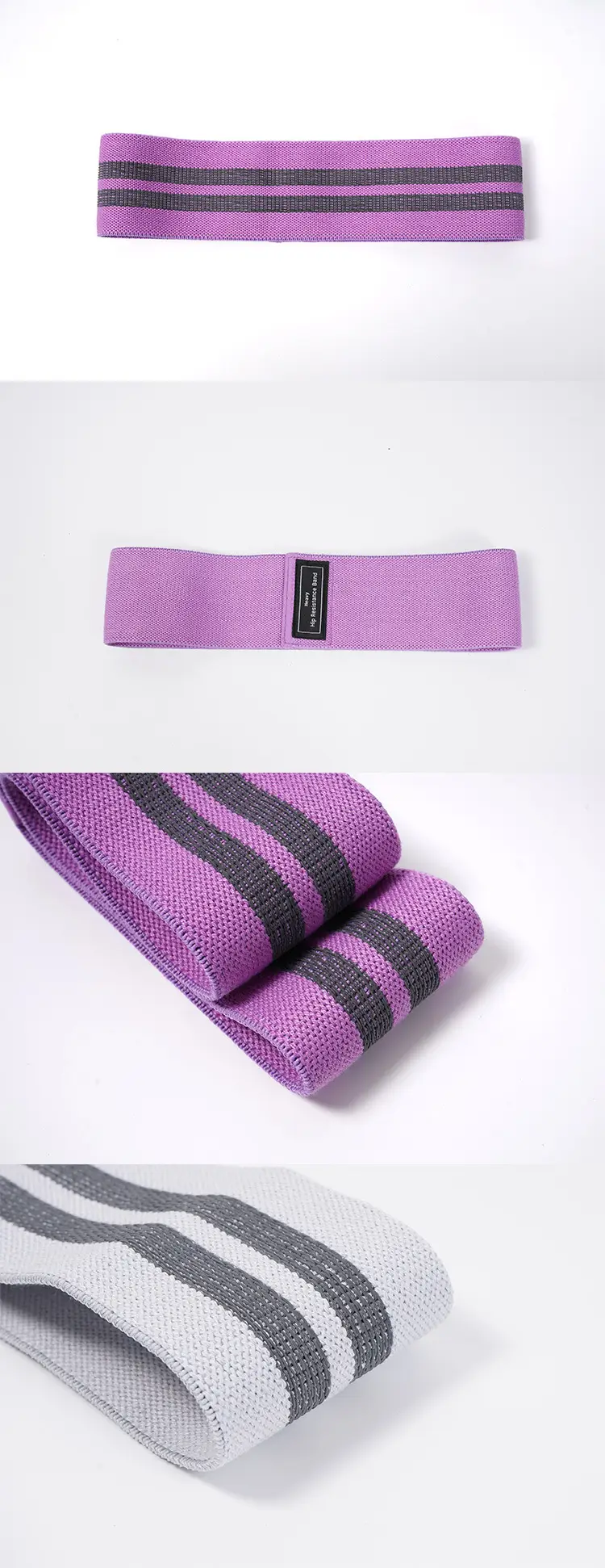 Manufacturer Customized Elastic Hip Belt, Hip Strength Training, Peach Hip Resistance Band, Fitness Yoga Pilates Resistance Band — feature 5