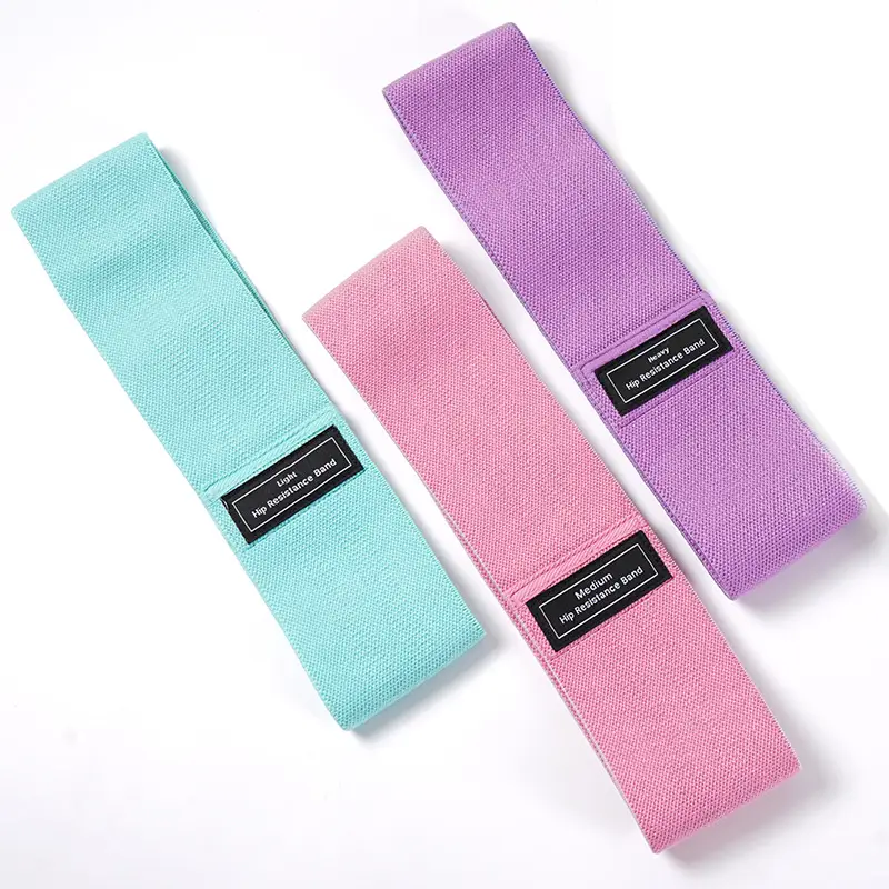 Manufacturer Customized Elastic Hip Belt, Hip Strength Training, Peach Hip Resistance Band, Fitness Yoga Pilates Resistance Band - Image 7