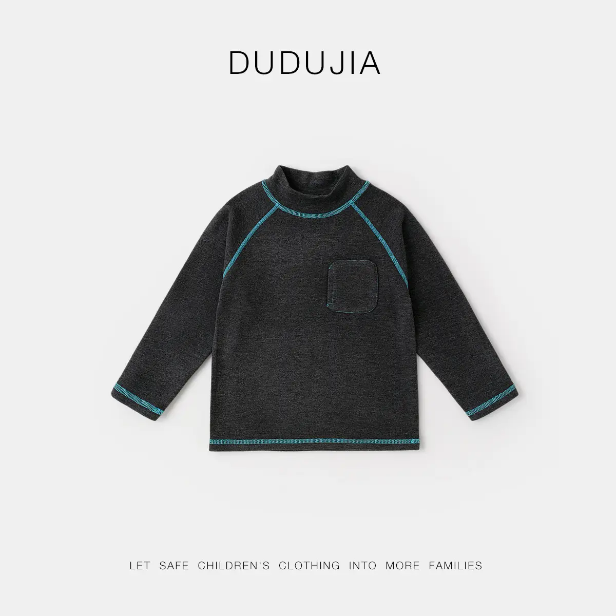 Duduja Boys Winter T-Shirt with Dog Print - Image 8