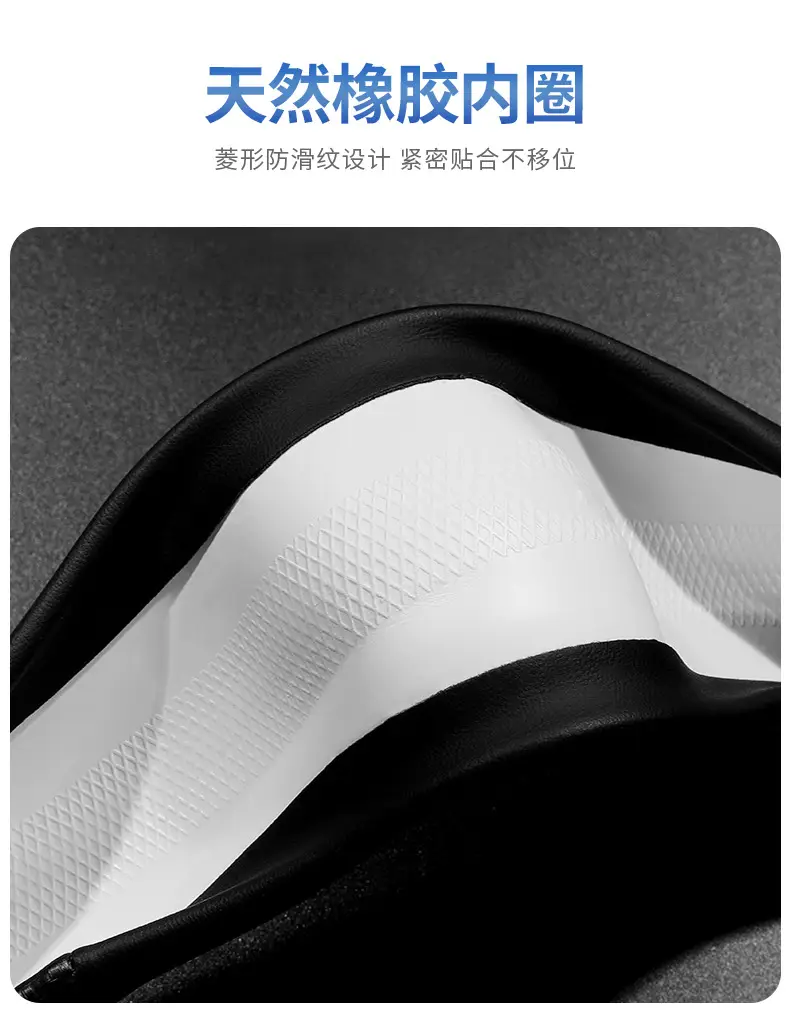23 Aian Hao Platinum Gt Steering Wheel Covers 2023 Hao Platinum Ht Special Car Interior Modified Leather Handle Covers — feature 8