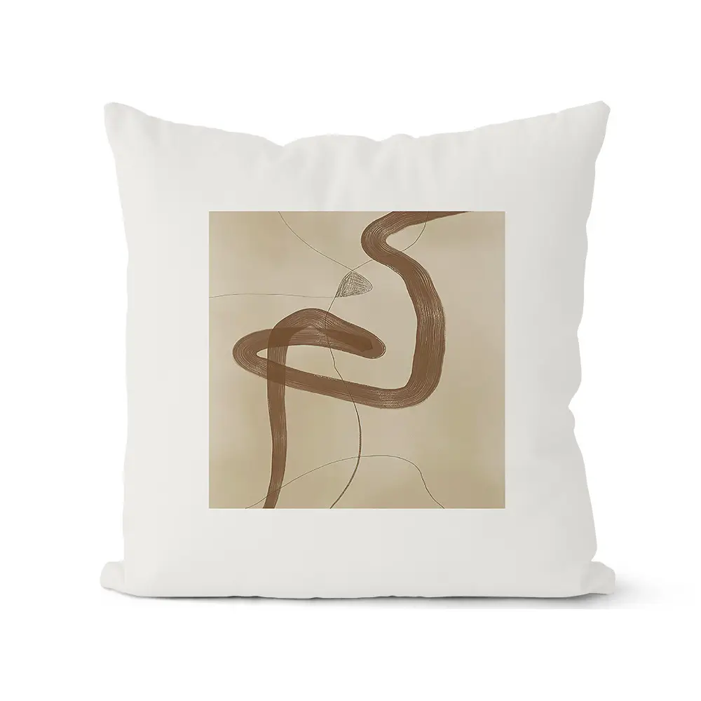 Black & White Geometric Pillow Covers for Home Decor - Image 4