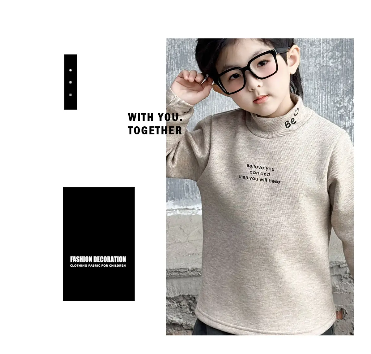0234 Boys Velvet T-Shirt Grey Elastic Inner Wear — feature 16