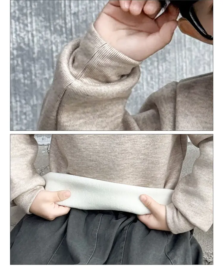 0234 Boys Velvet T-Shirt Grey Elastic Inner Wear — feature 36