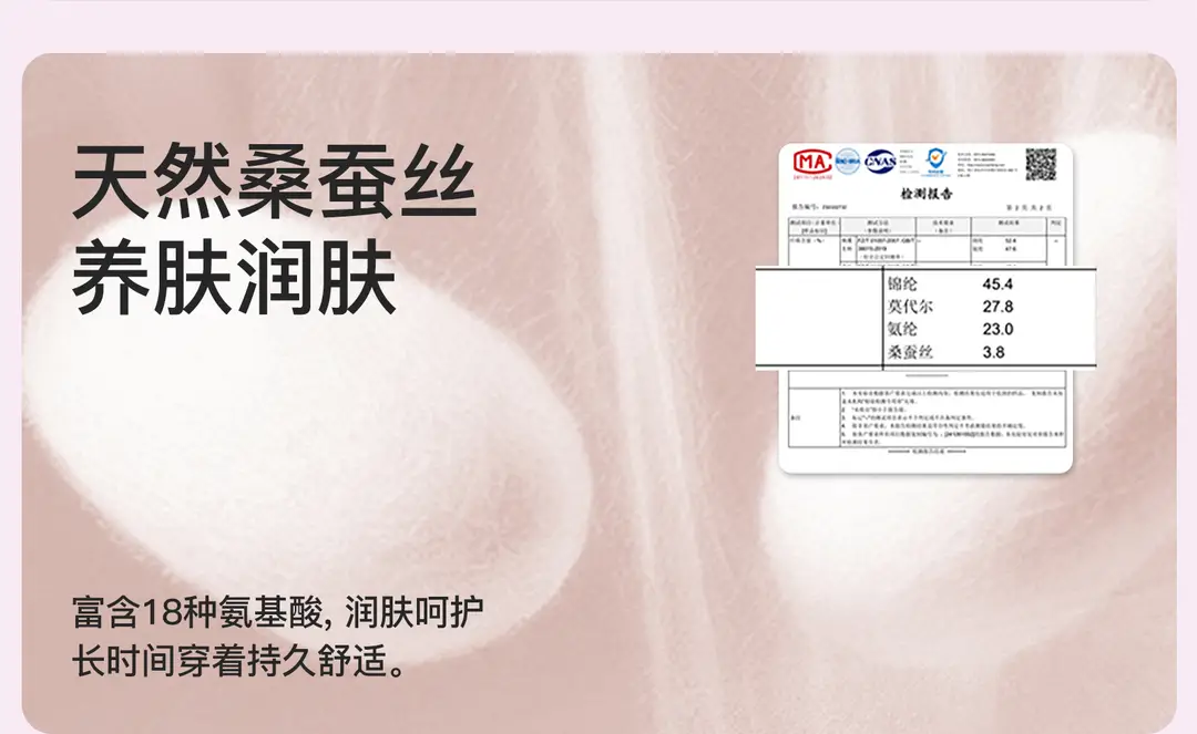 Modal Mulberry Silk Seamless Soft Support Bra for Women with Thin Small Bust, Gathered, Wireless, Side Breast Collection Bra — feature 16