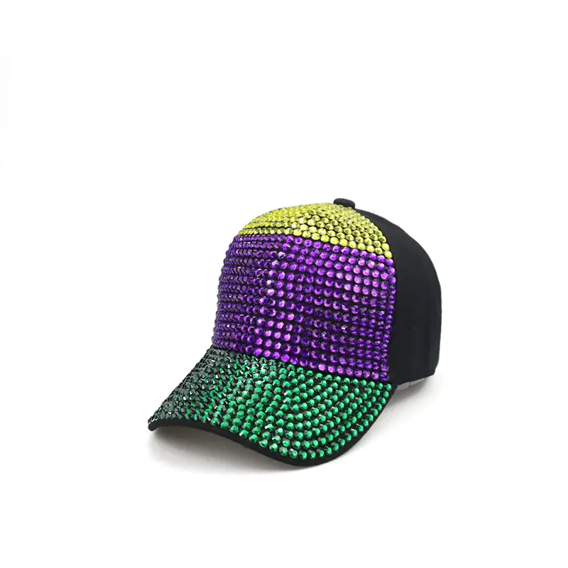 Rainbow Rhinestone Baseball Cap for Men Women - Image 5