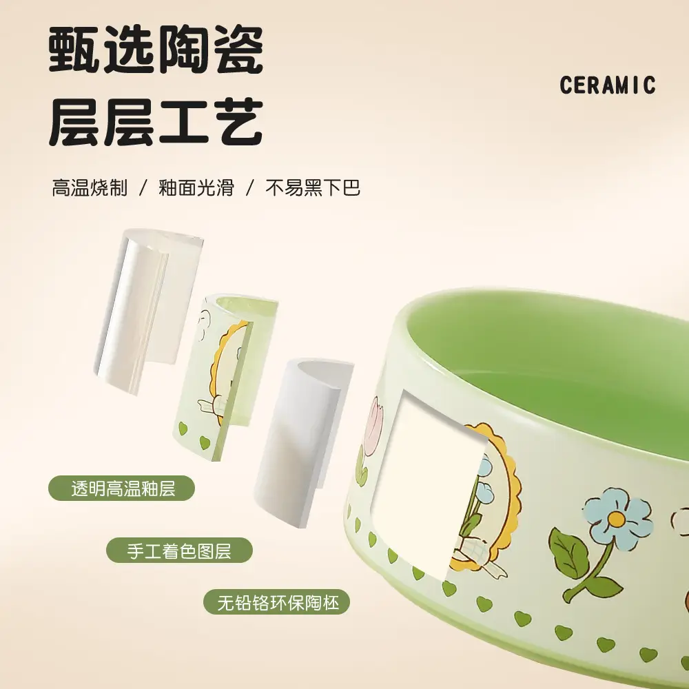 Constant Temperature Cat Water Dispenser Yogurt Machine Heating and Insulation Drinking Bowl Cat Bowl Ceramic Dog Water Feeding Fountain Pet