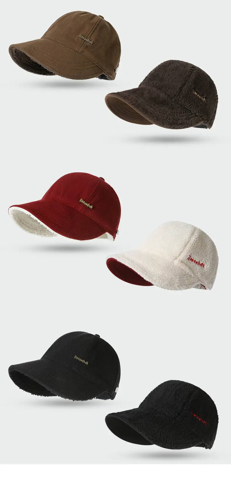 Double-Sided Fleece Lined Duck Cap with Embroidered Name — feature 13