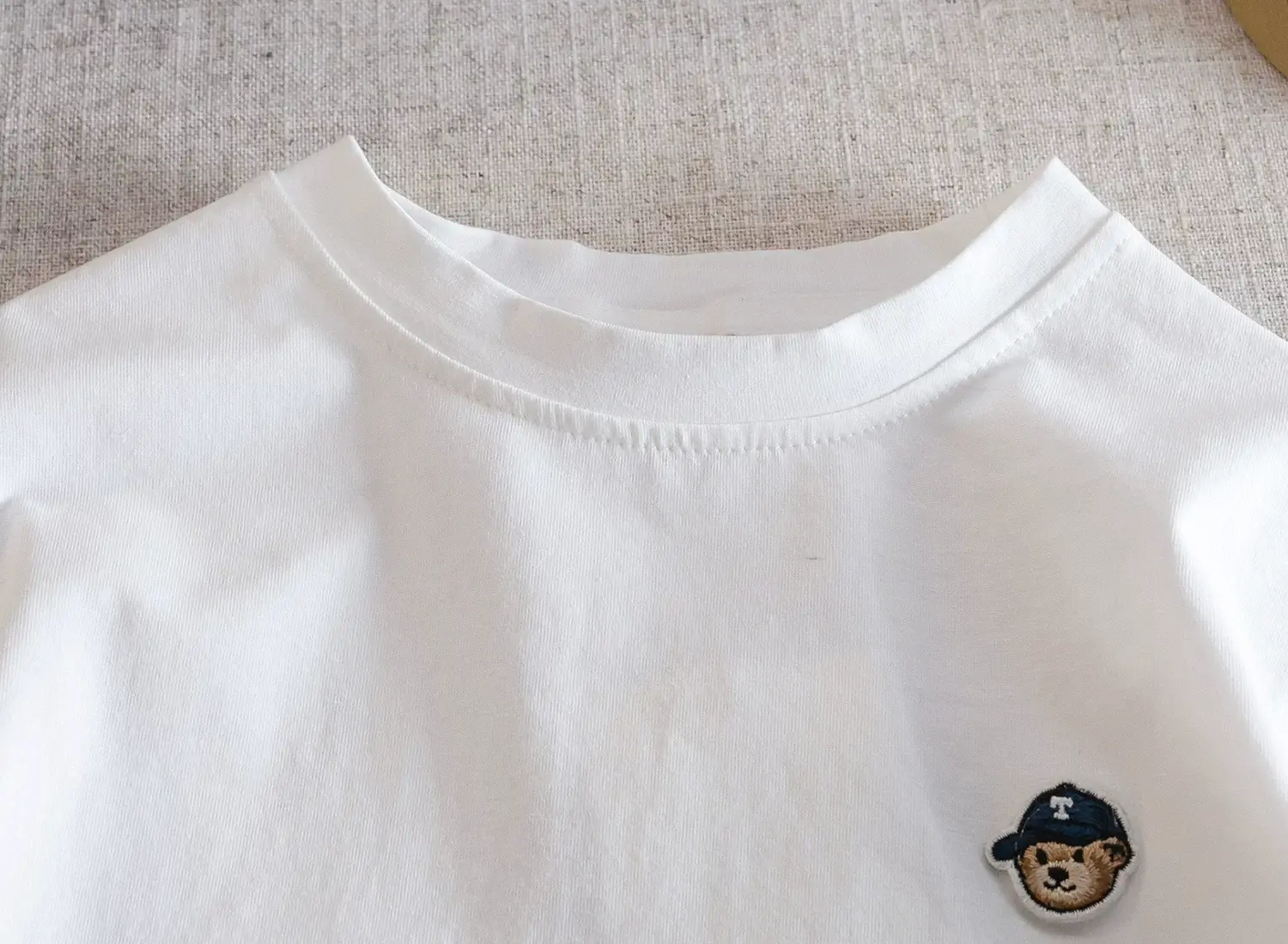 White Cotton Long Sleeve T-Shirt for Boys Spring Autumn — feature 10