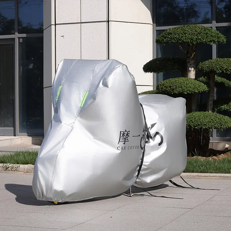 Chunfeng 750Sr Motorcycle Cover Silver Oxford Dust Proof - Image 3