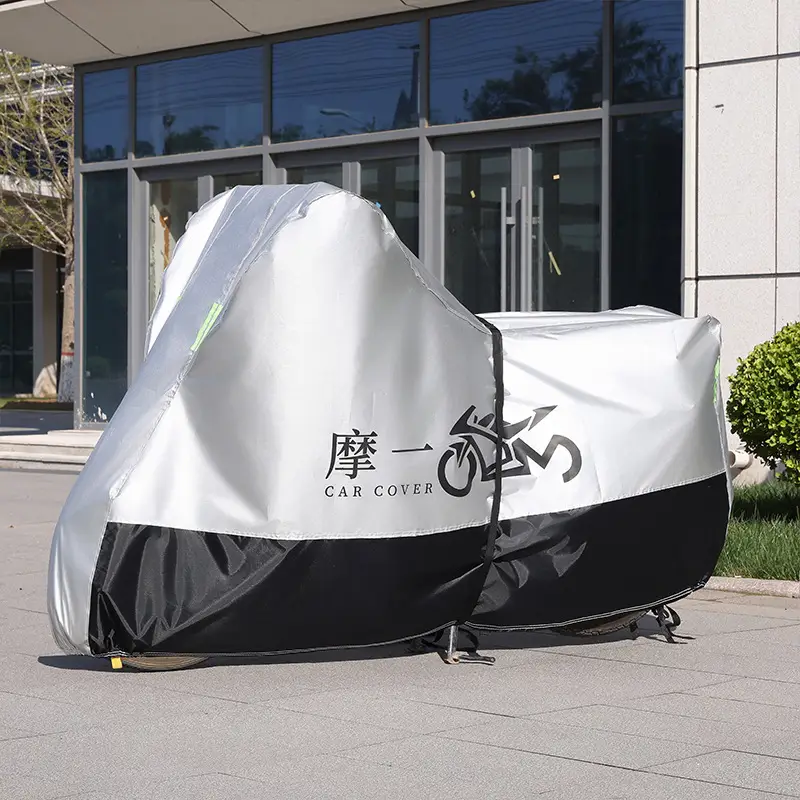 Chunfeng 750Sr Motorcycle Cover Silver Oxford Dust Proof - Image 7