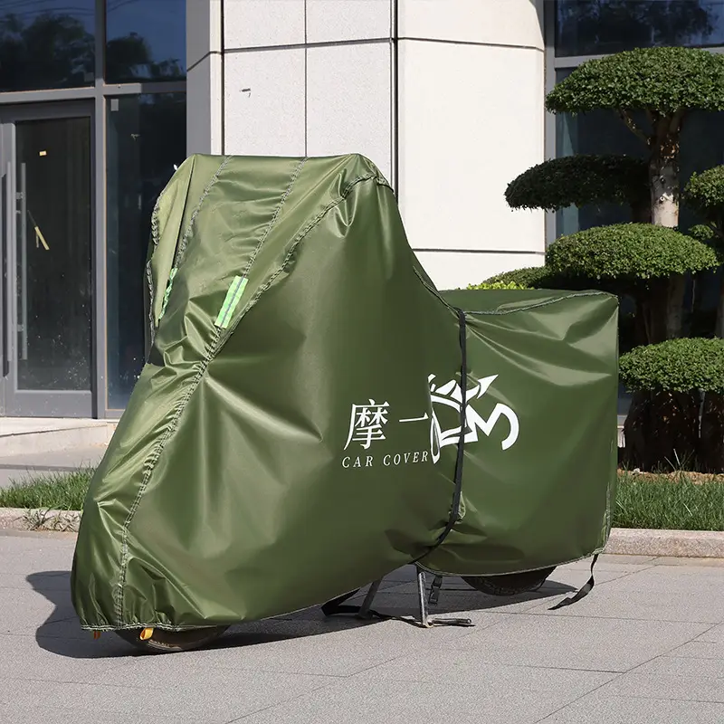 Chunfeng 750Sr Motorcycle Cover Silver Oxford Dust Proof - Image 8