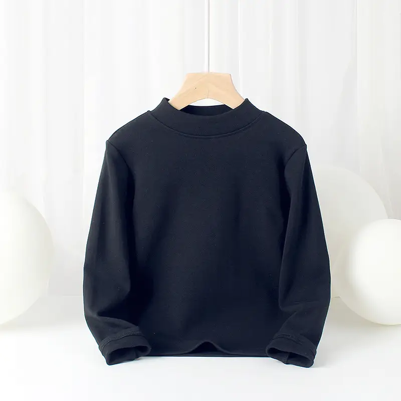 Kids Cotton Long Sleeve T-Shirt Grey Medium to XL — feature 11