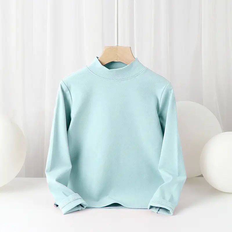 Kids Cotton Long Sleeve T-Shirt Grey Medium to XL — feature 17