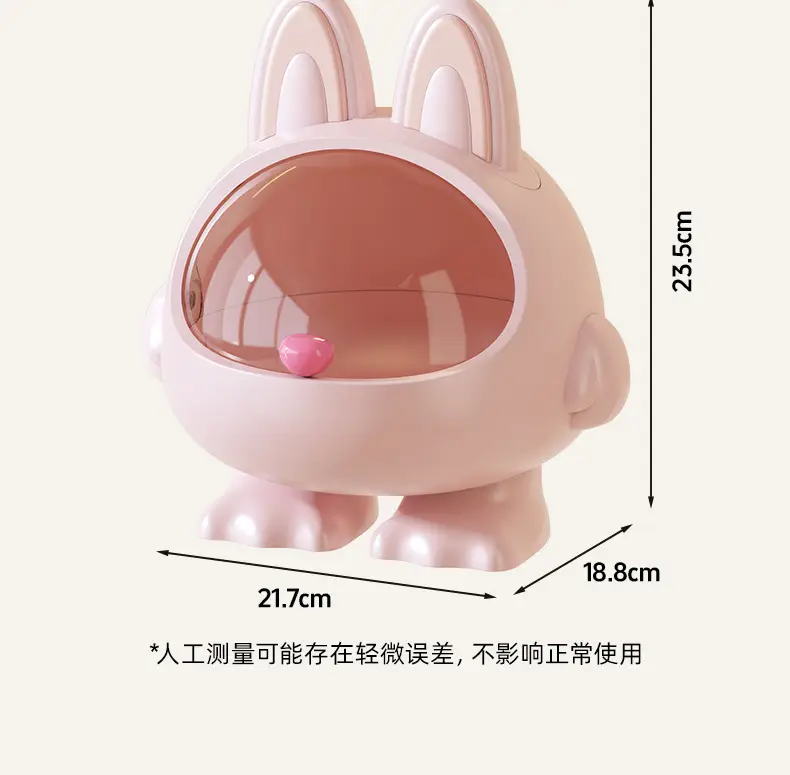 Desktop Hair Accessories Storage Box, Creative Girly Style, Cute, Multi-Functional, Large-Capacity Hair Accessories, Headband, Hair Hoop with Lid, Organization — feature 14